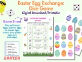 Easter Egg Exchange Dice Party Game, Class/Family Activity