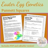 Easter Egg Genetics - Punnett Square Practice Activity