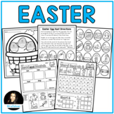 Easter Egg Hunt CVC Print and GO Activities