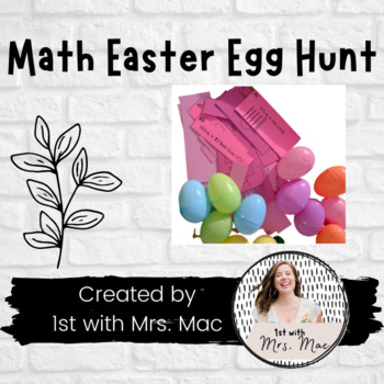 Preview of Easter Egg Hunt Math Review
