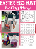 Easter Egg Hunt | Mini Eggs & Easter Basket | Fun Class Activity