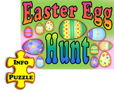 Easter Egg Hunt PUZZLE: English Communication Activities