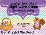 Easter Egg Hunt Sight Word Game (Fry First 50)
