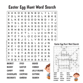 Easter Egg Hunt Word Search