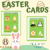 Easter Egg Hunt cards 2024