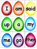 Easter Egg Kindergarten Sight Words