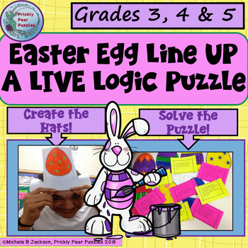 Preview of Easter Logic Puzzle - Fun Activity