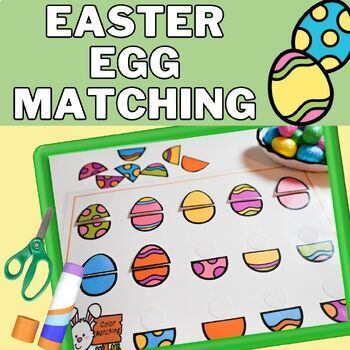 Preview of Easter Egg Matching Activity