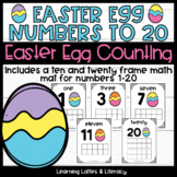 Easter Egg Math Activity Easter Ten Frames Number Sense Co