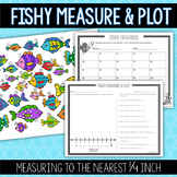 Fishy Measure & Line Plot Activity: Measuring to the Neare