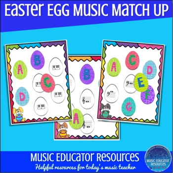 Preview of Easter Egg Music Match Up Game