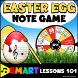 Easter Egg Note Naming Music Game: Spring Music Activity f