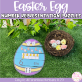 Easter Egg | Number Representation Puzzles - Numbers 0-20
