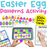 Easter Egg Patterns Activity and Worksheet