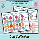 Easter Egg Patterns - Centers - 60 Patterns - AB AAB ABB A