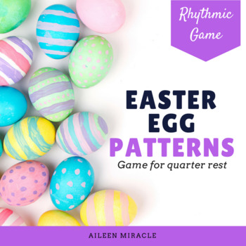 Preview of Easter Egg Patterns {Quarter Rest}