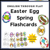 Easter Egg Picture Vocabulary Flash Cards