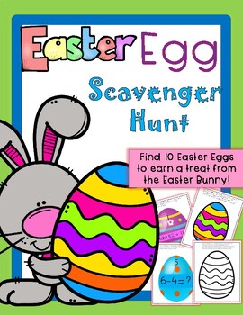 Preview of Easter Egg Scavenger Hunt