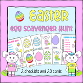 Easter Egg Scavenger Hunt Game Printable