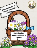 Easter Egg Scavenger Hunt "Pascuas" Spanish Activities