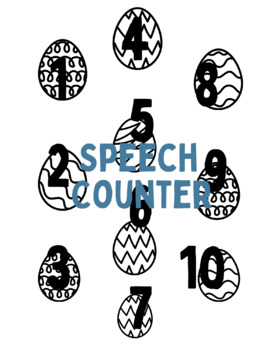 Preview of Easter Egg Speech Counter