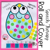 Easter Egg Speech Therapy Roll and Cover Game: includes An
