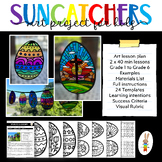 Easter Egg Suncatchers Easter Craft for Elementary Art