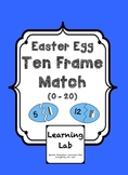 Easter Egg Ten Frame Match