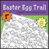 Easter Egg Trail Board Game - Speech Therapy: /r/ Sound