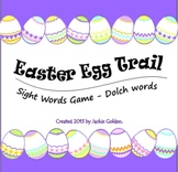 Easter Egg Trail Sight Words Game – Dolch Words