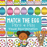 Easter Egg Visual Discrimination Activity {Pre-reading}