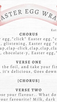 Preview of Easter Egg WRap - a Rhythmic Rap for the Easter Season