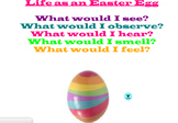 Easter Egg Writing