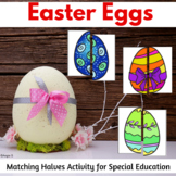 Easter Eggs Activity for Autism | Matching Halves