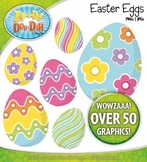 Easter Eggs Clipart {Zip-A-Dee-Doo-Dah Designs}