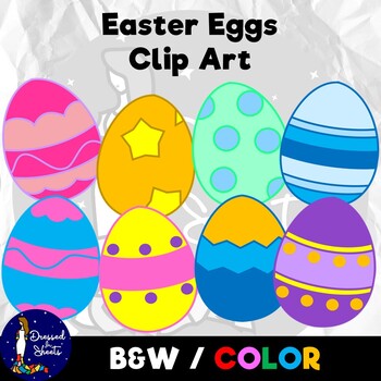 Preview of Easter Eggs Clips
