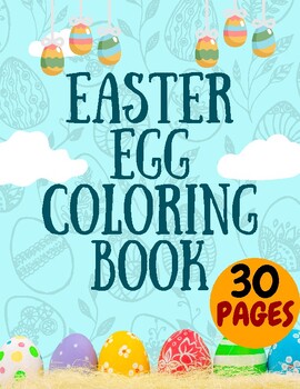 Easter Eggs Coloring Book Coloring Pages For Kids by Learn the simple way