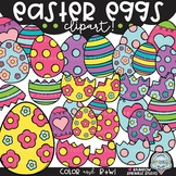 Easter Eggs {easter clipart}