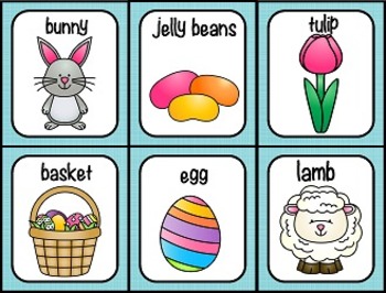 Easter Eggstravaganza (25 Math & Literacy Centers + Word Wall Cards)