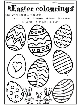 Preview of Easter Eggstravaganza! Coloring & Activity Pack