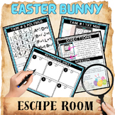 Easter Escape Room Activity Printable for Kids, Teens, and