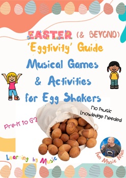 Preview of Easter 'Eggtivities.' - Egg Shaker Activities for Easter - Pre-K - G1
