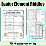 Easter Element Riddles (Decoder Activity)