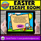Easter Escape Room Boom Cards | Trivia Game Questions DIGI