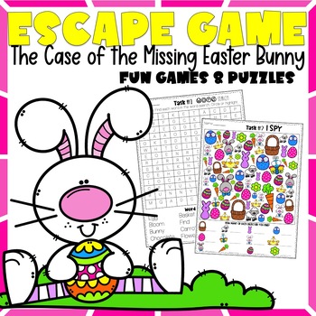 Preview of Easter Escape Room | Fun Activities and Puzzles