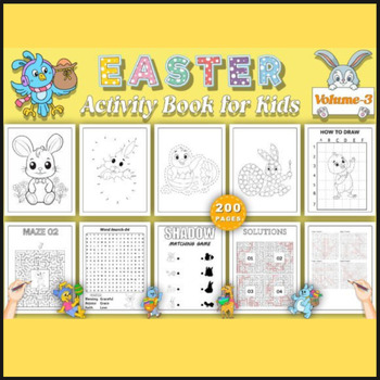 Preview of Easter Extravaganza: A Playful Activity Book for Young Explorers