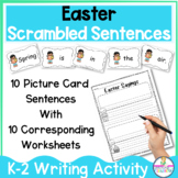 Easter FUN Sentence Building Writing Center Activity