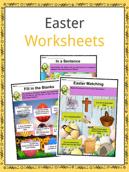 Preview of Easter Fact and Worksheets