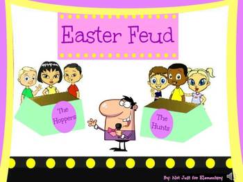 Preview of Easter Feud: HolidayThemed Powerpoint Game