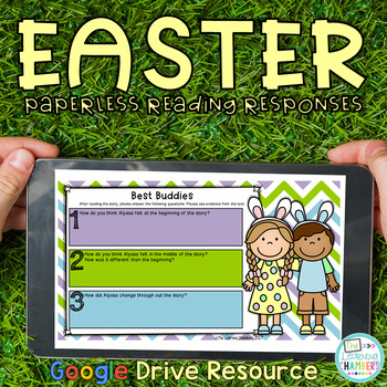 Preview of Easter Fiction and Nonfiction: Google Drive Close Reads